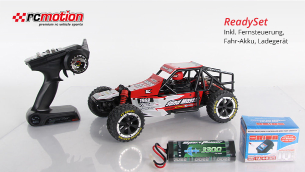 Das Sorglos-Paket: Kyosho Sand Master Buggy Readyset