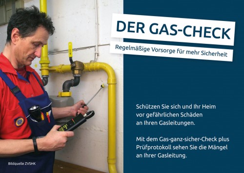 Firmenprofil von: Der Gas-Check - Regelmäßige Vorsorge für mehr Sicherheit